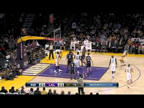 11/28/10 Kobe And 1 Jumper (Lakers Vs. Pacers) HD