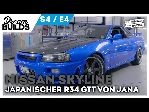 DreamBuilds S4E4 - Nissan Skyline japanischer R34 GTT von Jana