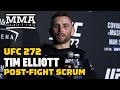 Tim Elliott ‘For Sure’ Illegally Grabbed Tagir Ulanbekov’s Glove | UFC 272 | MMA Fighting
