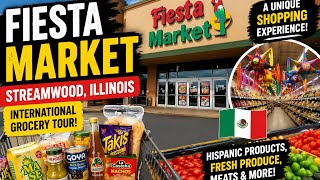 Inside Fiesta Market USA 🇺🇸 | Hispanic Grocery Store Experience in Illinois