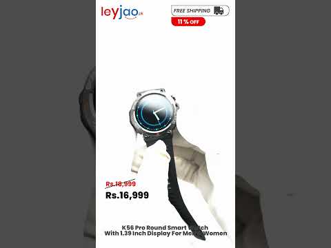 K56 Pro Round Smart Watch With 1.39 Inch Display For Men & Women