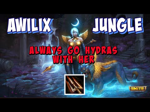 AWILIX JUNGLE - SUCH A CLOSE GAME! - SMITE SEASON 9 GAMEPLAY
