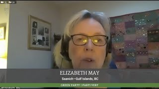 Elizabeth May We Dont Have Property Rights At All