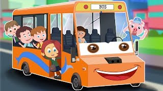 Schoolies singing the Wheels On The Bus a classic nursery rhyme for toddlers & baby by Kids Channel