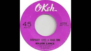 Major Lance   Everybody Loves A Good Time