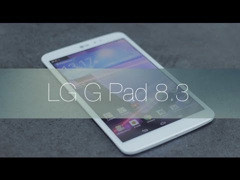 LG G Pad 8.3 review en español