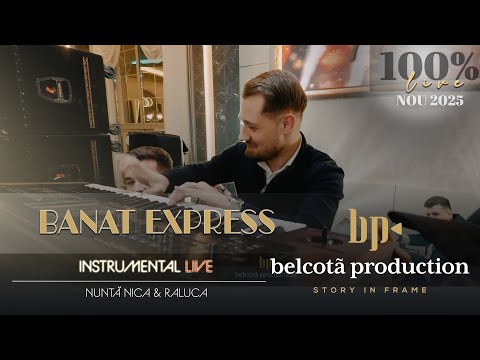 Banat Express - Colaj Instrumental | Nunta Nica & Raluca