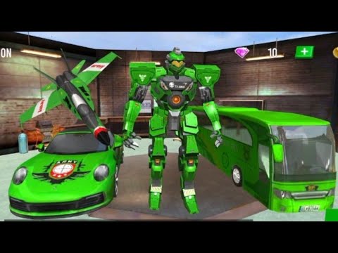 Army Bus Robot Transform Wars Games - Android Gameplay #gamebazar #games  #robot #robots #robotgame