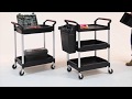 ProPlaz Plus Deep 3 Tray Trolley with Bucket Attachments - 150kg Capacity