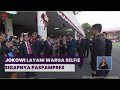 Salami Warga Hingga Selfie Jokowi Bikin Paspampres Ketar Ketir