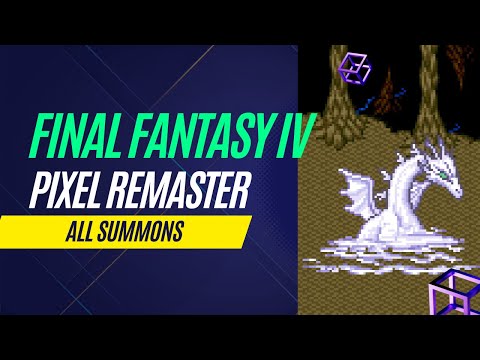 Final Fantasy IV Pixel Remaster All Summons