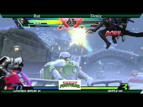 Seattle Foot Clan -  Lunchbox Battles #1 - Ultimate MvC3