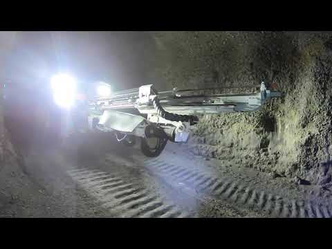 Mine Master underground drilling rig Face Master 1.7D in Czukotka_2020