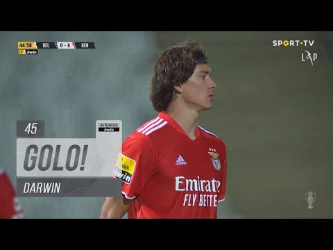 Goal | Golo Darwin: Belenenses SAD 0-(7) Benfica (Liga 21/22 #12)
