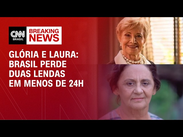 Laura Cardoso e Glória Menezes morrem em menos de 24 horas; Brasil perde ícones da TV