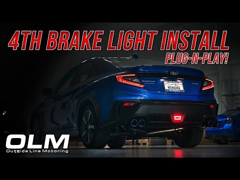 Plug and Play 4th Brake Light - 2022 WRX