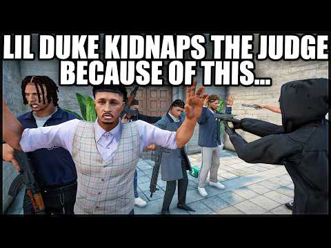 Lil Duke Kidnaps The Judge Because Of This... | GTA RP | GrizzleyWorld Chiraq