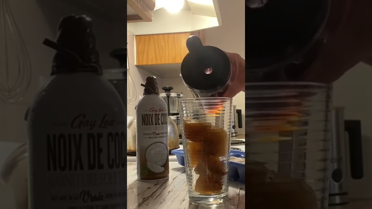 How to make the prefect homemade dairy free iced coffee | better than Starbucks & won’t cost you $10