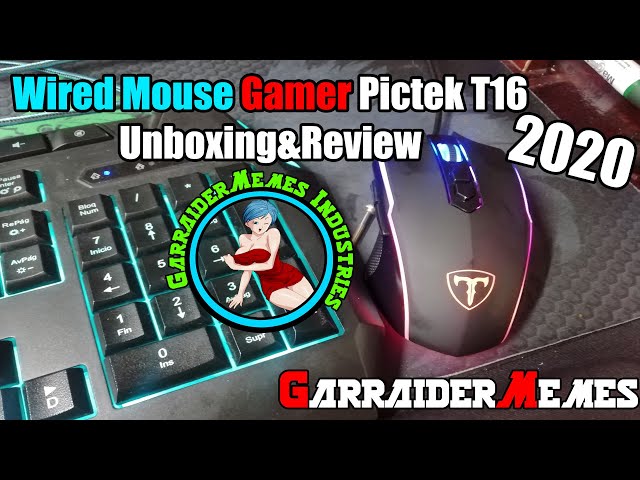 Vídeo relacionado con VIVIJO Ratón Gaming con Cable, 5 dpi Adjustables hasta 7200, Mouse Óptico, Ergonómico, RGB con 8 programables Botones y Iluminación RGB para PC, Portátil