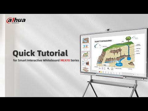 Dahua 65'' UHD Lite Series Smart Interactive Whiteboard with Built-in Camera