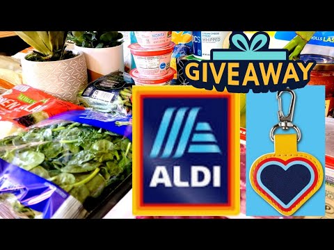 ALDI * CLOSED!  GIVEAWAY AND GROCERY HAUL  ❤️ ENDS 4/30/2022