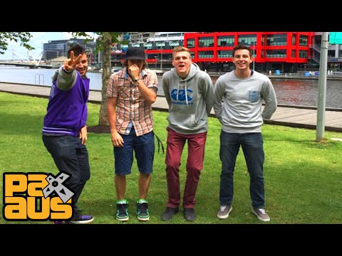 Melbourne City Vlog! (Pax Australia 2014) - Minecraft IRL, Youtube Gaming Meetup