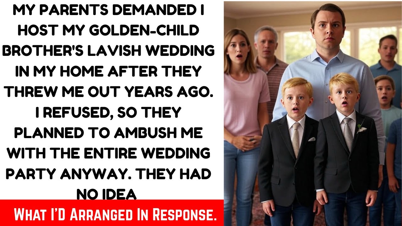 My Parents Demanded I Host My Golden-Child Brother's Lavish Wedding In My Home After They Threw Me..