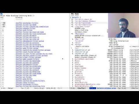 Emacs: introduction to IBUFFER