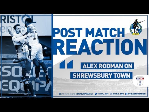 Reaction: Alex Rodman on Shrewsbury