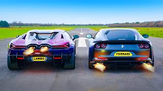 DRAG RACE V12 SCARICO DIRETTO