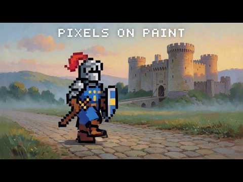 Watch the Hybrid: Pixels on Paint demo