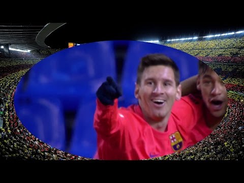 Messi Goal #1 vs Deportivo La Coruna - 18/1/2015