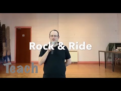 BEGINNER LINE DANCE LESSON 62 - Rock & Ride - Part 1 - Full teach