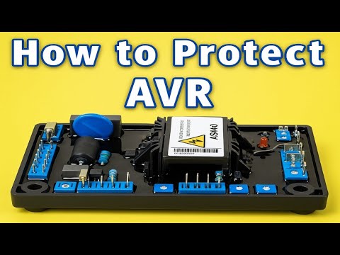 #avr How to check Generator Avr Is faulty or not | faults in AVR | AVR problems and fixing solutions