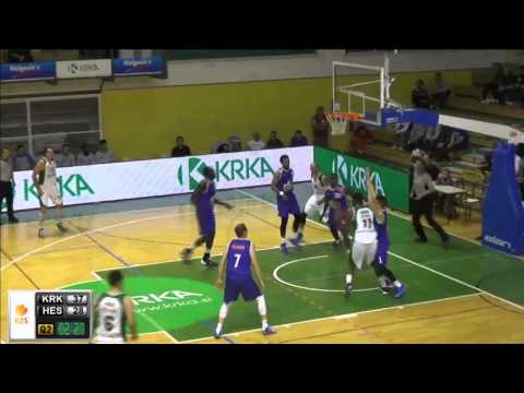 Vrhunci tekme Krka : Helios Suns - 5. november 2014