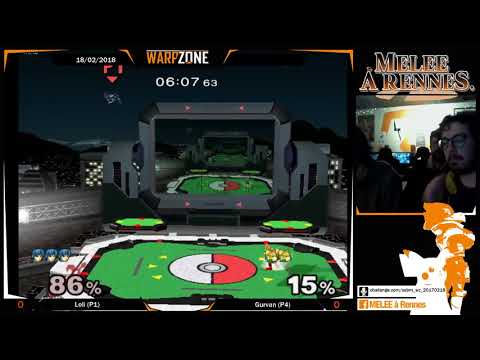 Warpzone Melee - Loli (Marth) Vs. Gurvan (Fox) - Winners Semis