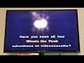 Closing To Winnie The Pooh And A Day For Eeyore 1987 VHS