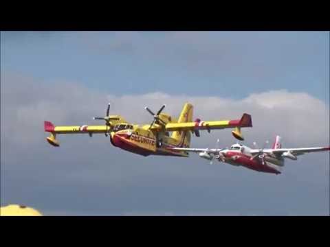 Sécurité Civile Canadair - La Ferté Alais Air Show 2016