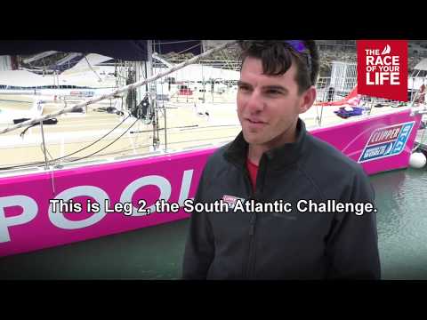 The Clipper Race Leg 2: The South Atlantic Challenge - 60 Second Countdown with Elliot Brown