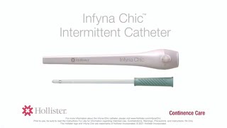 Product video: Infyna Chic Hydrophilic Intermittent Catheter