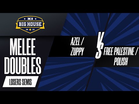 Azel / Zuppy vs Free Palestine / Polish - Melee Doubles Losers Semis - The Big House 11