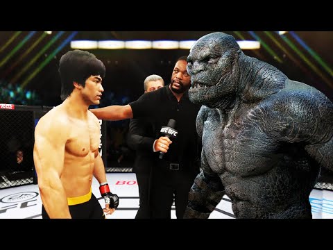 UFC 4 I Bruce Lee vs. Reptile Fighter (EA Sports UFC 4)