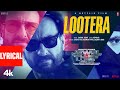 Jewel Thief Lootera Lyrics Saif Ali Khan Jaideep Ahlawat Nikita D Sachin Jigar Shilpa Rao