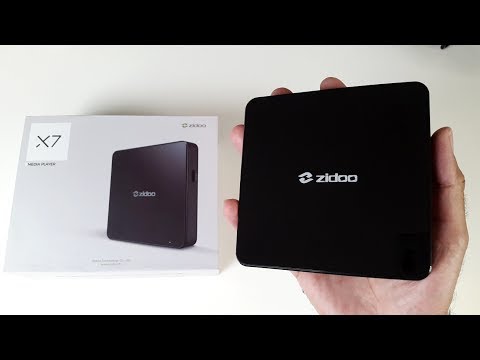 2017 Zidoo X7 - Android 7.1 Nougat TV Box 4K UHD