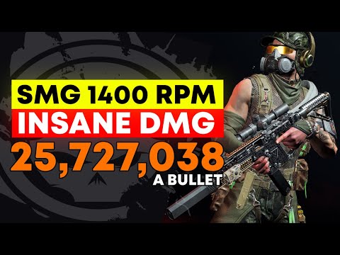 BEST BURST DPS BUILD! SMG Boss Killer build (The Division 2)