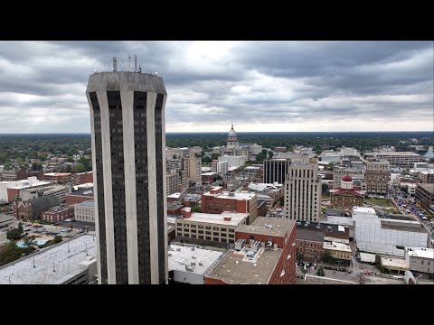 Wyndham Springfield City Centre - Springfield, Illinois - Panoramic Views Of The City