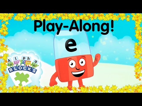 字母塊 - 你能找到E嗎?| 學習閱讀 (Alphablocks - Can You Find E? | #PlayAlong | Learn to Read)