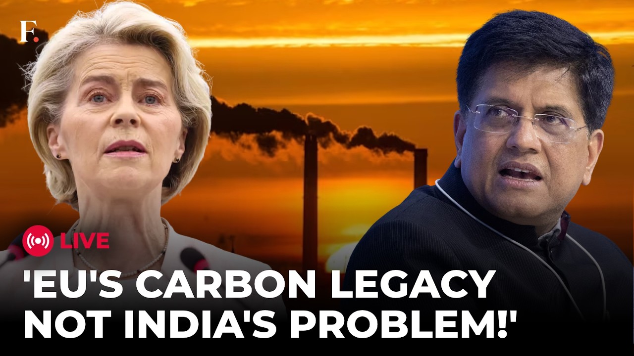 LIVE: ‘Polluted The Planet, Now Want India To Pay?’: Piyush Goyal Torches EU Over Carbon Legacy