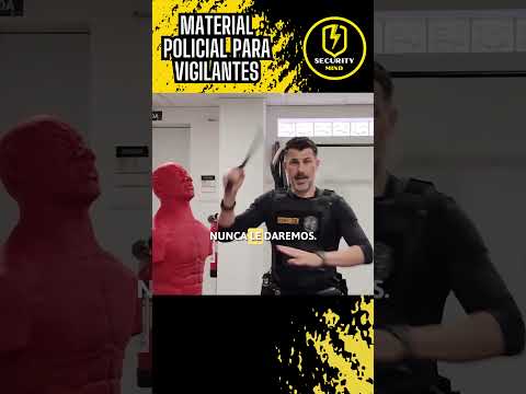 ✅USO de la DEFENSA 👮‍♂️( Seguridad Privada) #seguridad  #vigilante
