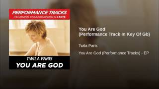 012 TWILA PARIS You Are God Performance Track In Key Of Gb